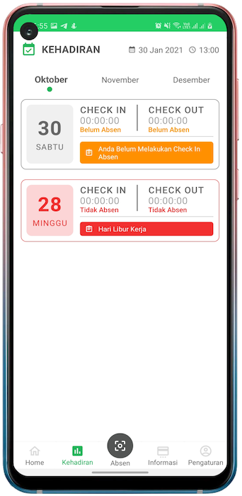Kehadiran E-Presensi